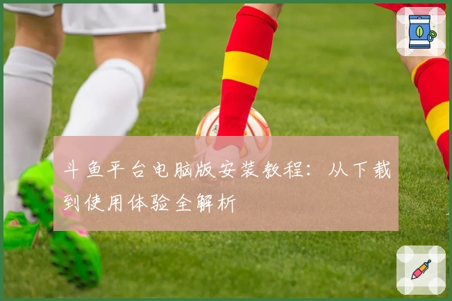 斗鱼平台电脑版安装教程：从下载到使用体验全解析